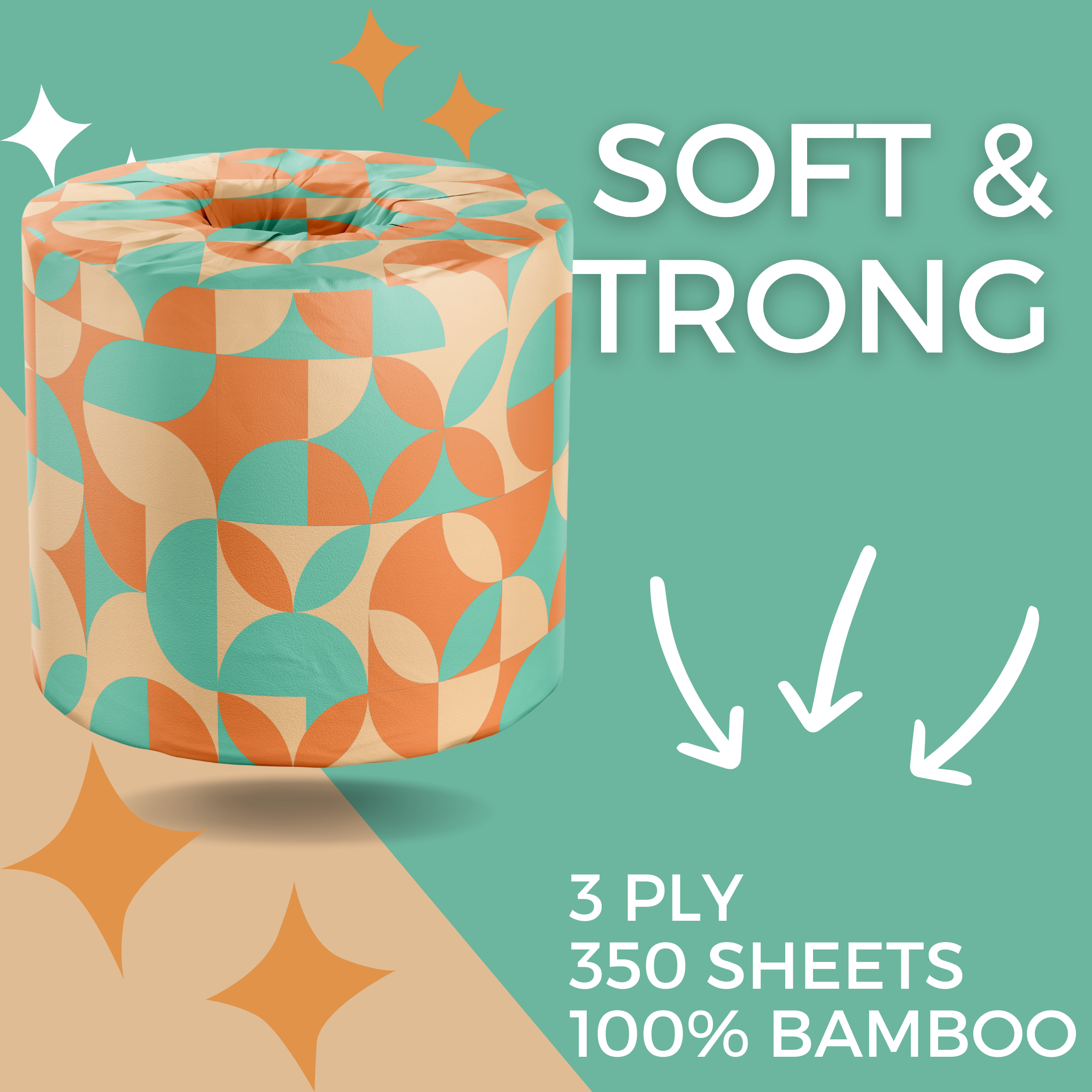 Roll Up Bamboo Toilet Paper