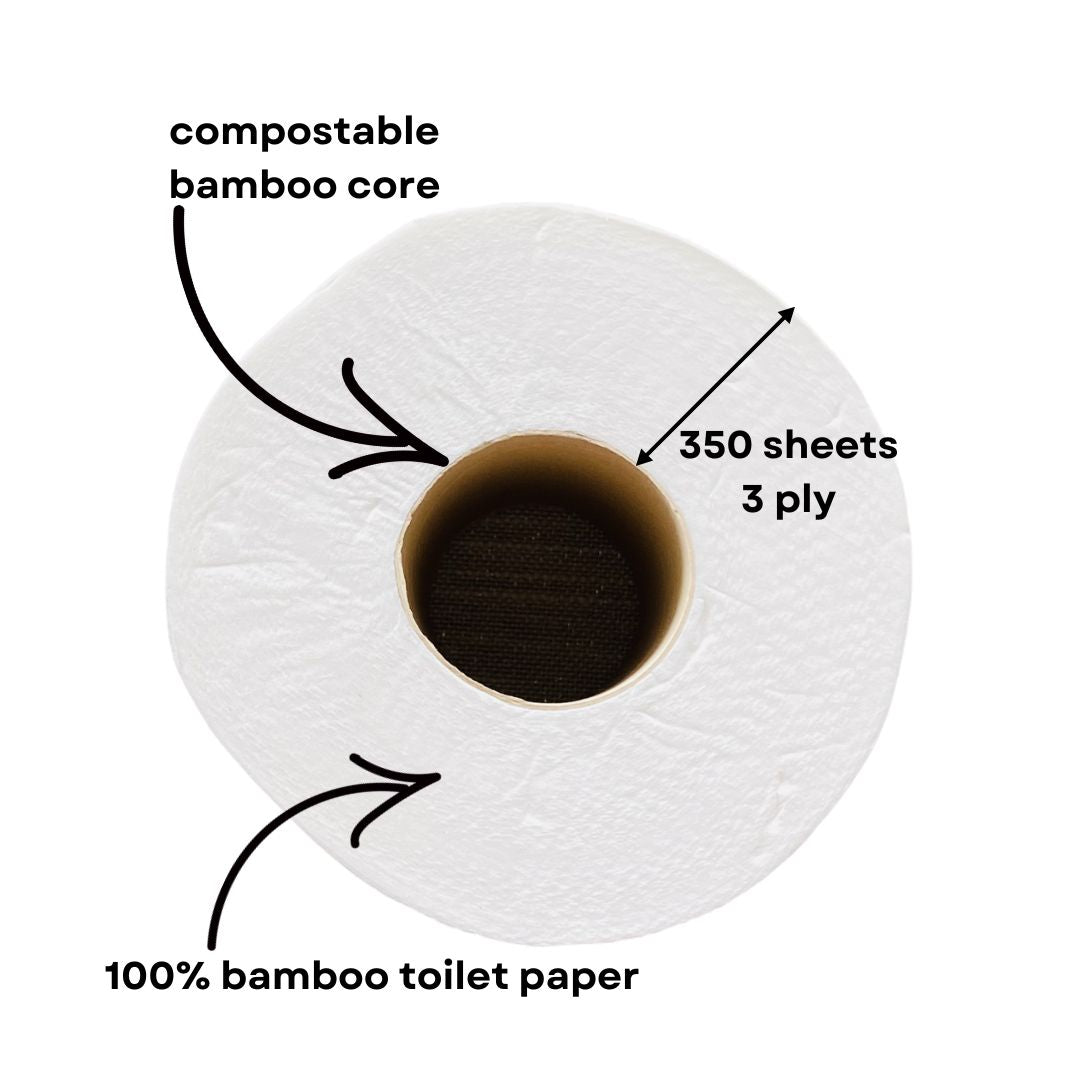 Papier toilette en bambou enroulable